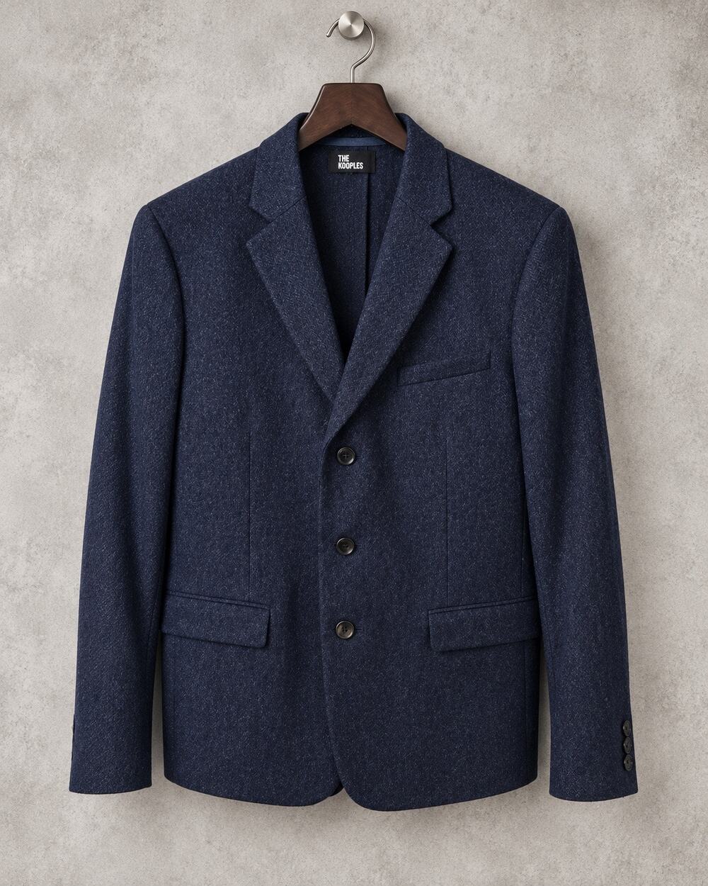 The Kooples Men's Navy Wool Blazer Jacket Size EU 50 $575